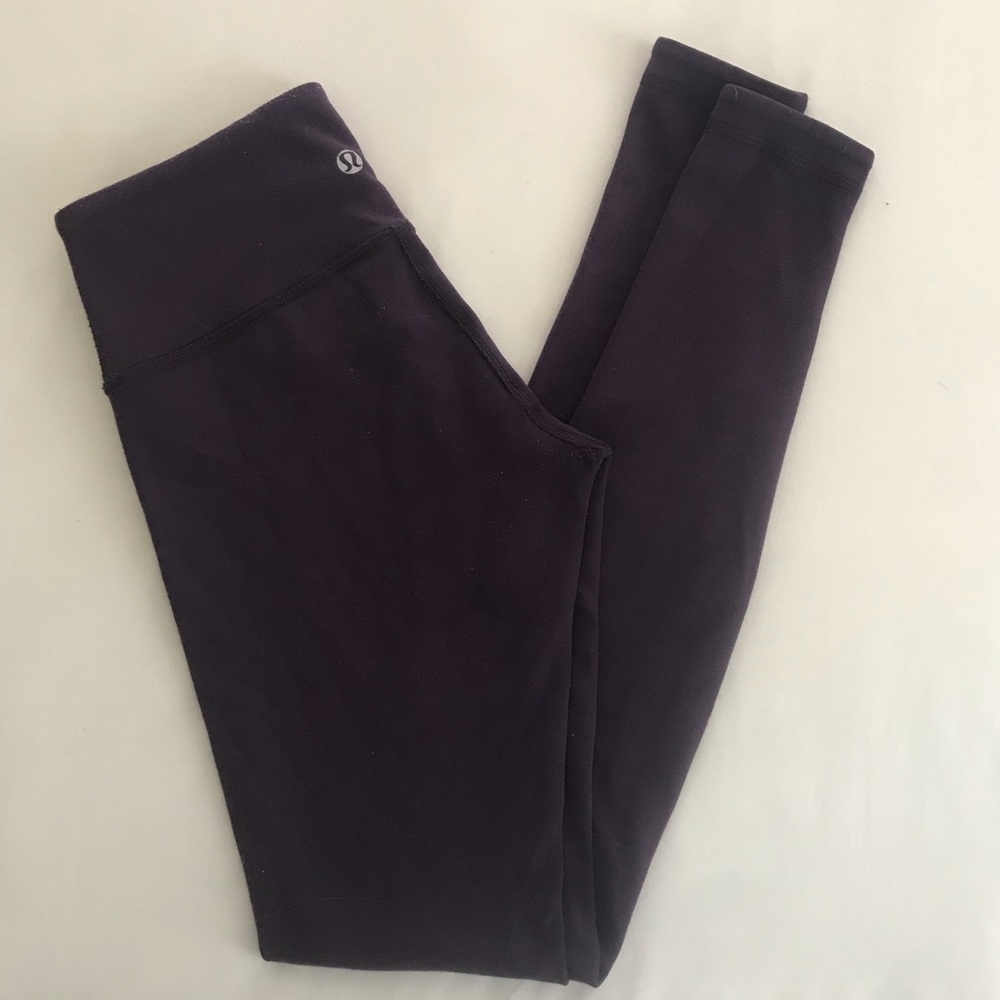 Lululemon Athletica Black Cherry Leggings